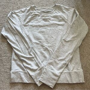 lululemon athletica Light Gray Women's Sweatshirt